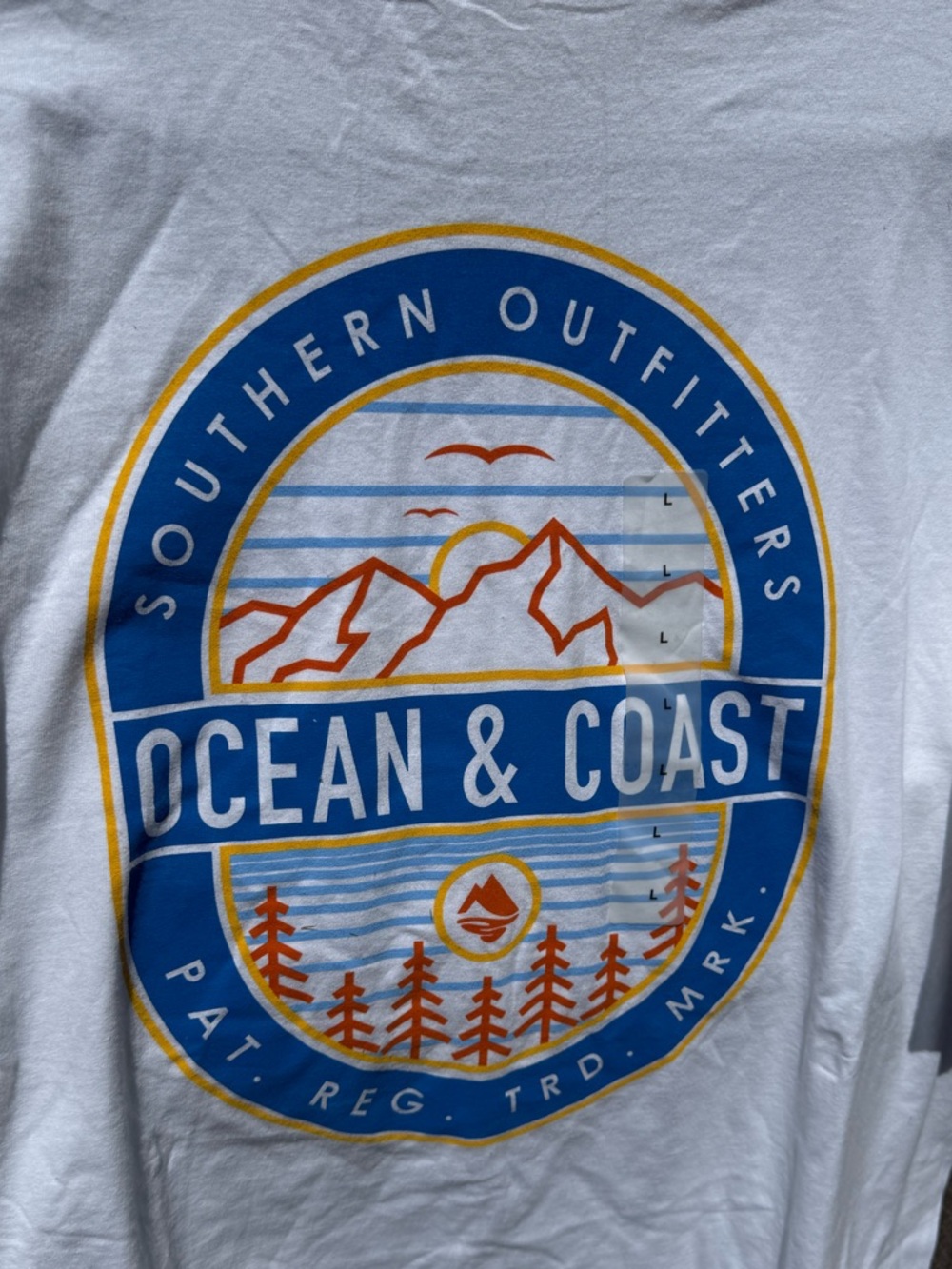 Ocean & Coast White Short Sleeve Graphic Tee